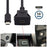 UC-021-1.0M 1m Waterproof USB-C Type-C USB 3.1 10Gbps Extension Flush Car Latch Mount Extension Cable for Dashboard Panel - 5