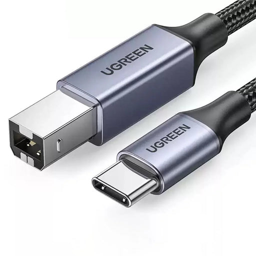 UGREEN US370 80805 1m USB C to USB B 2.0 Cable Braided Printer Cable for Epson  /  MacBook Pro  /  HP  /  Canon  /  Samsung - 1