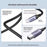 UGREEN US370 80805 1m USB C to USB B 2.0 Cable Braided Printer Cable for Epson  /  MacBook Pro  /  HP  /  Canon  /  Samsung - 4