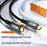 D33230 3m USB 3.2 Type-C to Type-C Cable 8K 20Gbps 100W Fast Charging Data Cable - Black - 2