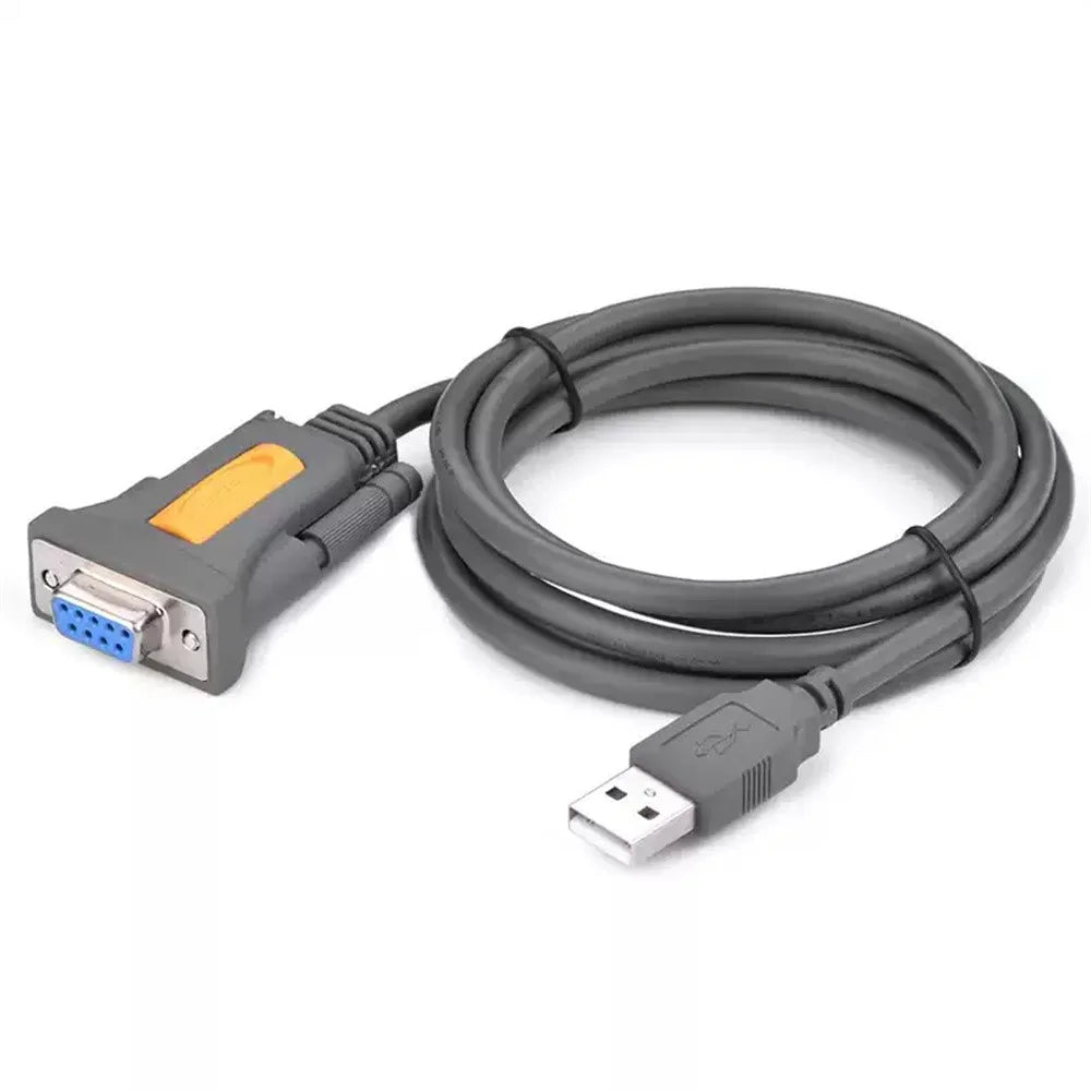 UGREEN 20201 1.5m USB to RS232 Serial Adapter Cable USB-A to DB9 Female 9 Pin Converter for Printer / Router / Scanner - 1