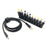 1.5m Multifunctional USB-C to DC Power Cable PD Fast Charging Power Cord with 10Pcs Adapters for Laptop - 1
