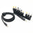 1.5m Multifunctional USB-C to DC Power Cable PD Fast Charging Power Cord with 10Pcs Adapters for Laptop - 3