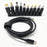 1.5m Multifunctional USB-C to DC Power Cable PD Fast Charging Power Cord with 10Pcs Adapters for Laptop - 5