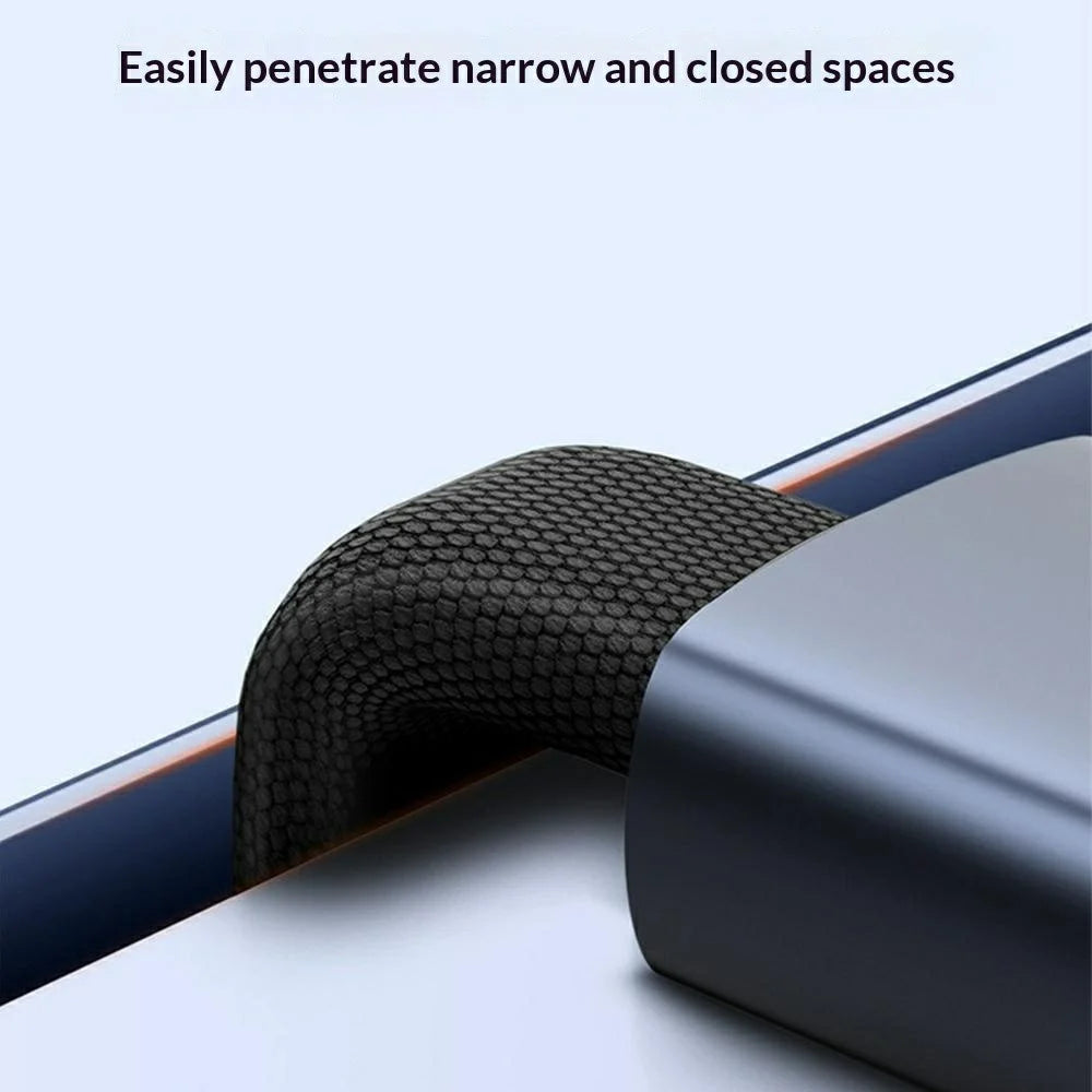 LDNIO LC241C 2m USB-C to USB-C Cable 65W PD Fast Charging Auto Power-Off Data Cord - Black - 4