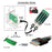 SF-052-0.5M 50cm OCuLink PCIe PCI-Express SFF-8611 8x 8-Lane to Dual SFF-8654 Slimline 4x SSD Data Active Cable - 4