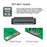 SF-052-0.5M 50cm OCuLink PCIe PCI-Express SFF-8611 8x 8-Lane to Dual SFF-8654 Slimline 4x SSD Data Active Cable - 5