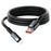 LDNIO LS351-C 1m USB-A to Type-C Cable 50W Fast Charging Reinforced Metal Connector Braided Date Cable - Black - 1