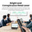 UGREEN LP479 50654 Laser Pointer PPT Presenter 100m Range 2.4GHz Wireless Remote for Presentation Teaching - Black - 4