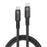 LDNIO LC352c 2m USB-C to USB-C Cable 240W PD3.1 Fast Charging Data Cable for Laptop Phone - Black - 1