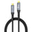 LDNIO TC10c 100cm USB4.0 Cable USB-C to USB-C 240W Fast Charging 8K Video 40Gbps Date Transfer Cable - Black - 1
