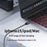 LDNIO LC441c-100W 1m USB-C to USB-C Cable 100W PD Fast Charging Braided Data Cable for Laptop Phone - Grey - 4