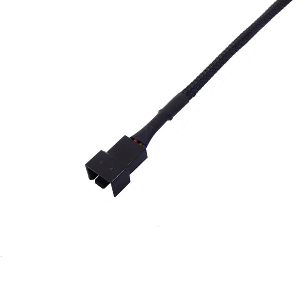 Motherboard CPU 4Pin Fan Extension Cable PWM 4Pin Transfer Wire Chassis Motherboard Power Cord - 2