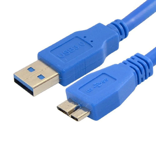 0.3m USB 3.0 Extension Cable A Male to Micro-B Adapter Converter Charger Cable Wire Cord for Mobile Hard Disk - 1