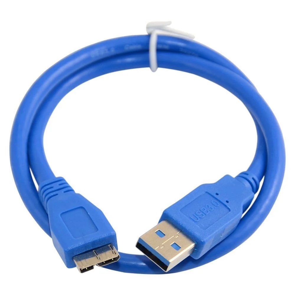 0.3m USB 3.0 Extension Cable A Male to Micro-B Adapter Converter Charger Cable Wire Cord for Mobile Hard Disk - 3