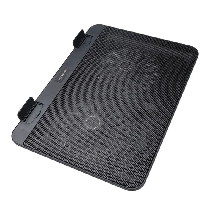 N66 Laptop Cooling Pad Dissipation Fan Notebook Computer Cooler Desk Laptop Riser Stand - 5