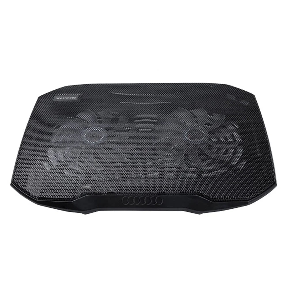 N136 Notebook Router Heat Dissipation Stand Desktop Laptop Cooling Pad Dual Fan Cooler - 5