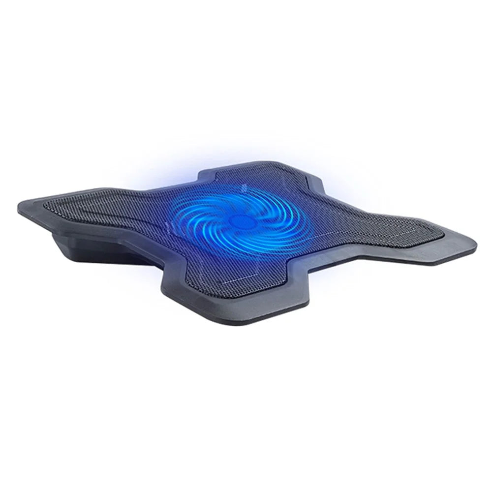 878 Notebook Router Heat Dissipation Base USB Radiator Laptop Cooling Pad Fan Cooler - 1