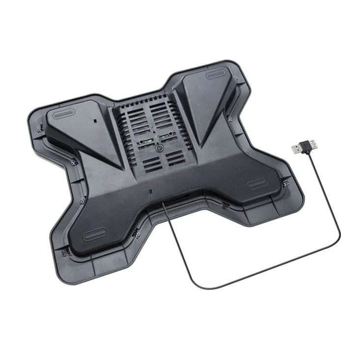 878 Notebook Router Heat Dissipation Base USB Radiator Laptop Cooling Pad Fan Cooler - 6