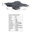 878 Notebook Router Heat Dissipation Base USB Radiator Laptop Cooling Pad Fan Cooler - 7