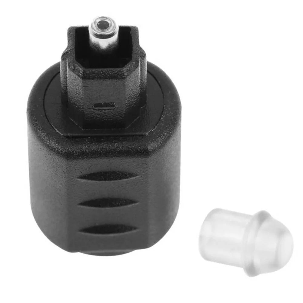 JUNSUNMAY Optical 3.5mm Female Jack Plug to Digital Toslink Male Audio Adapter Mini Connector - 2