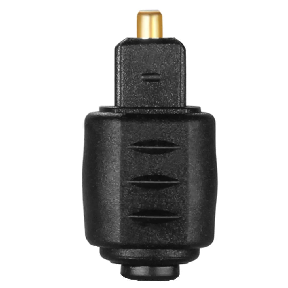 JUNSUNMAY Optical 3.5mm Female Jack Plug to Digital Toslink Male Audio Adapter Mini Connector - 4