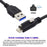 UC-045-4.9M 4.9m USB-A 3.0 Male to Type-C 3.1 Single Screw Locking Data Cable for Camera (without Chip, M2 Screw) - 6