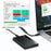 UC-045-4.9M 4.9m USB-A 3.0 Male to Type-C 3.1 Single Screw Locking Data Cable for Camera (without Chip, M2 Screw) - 7