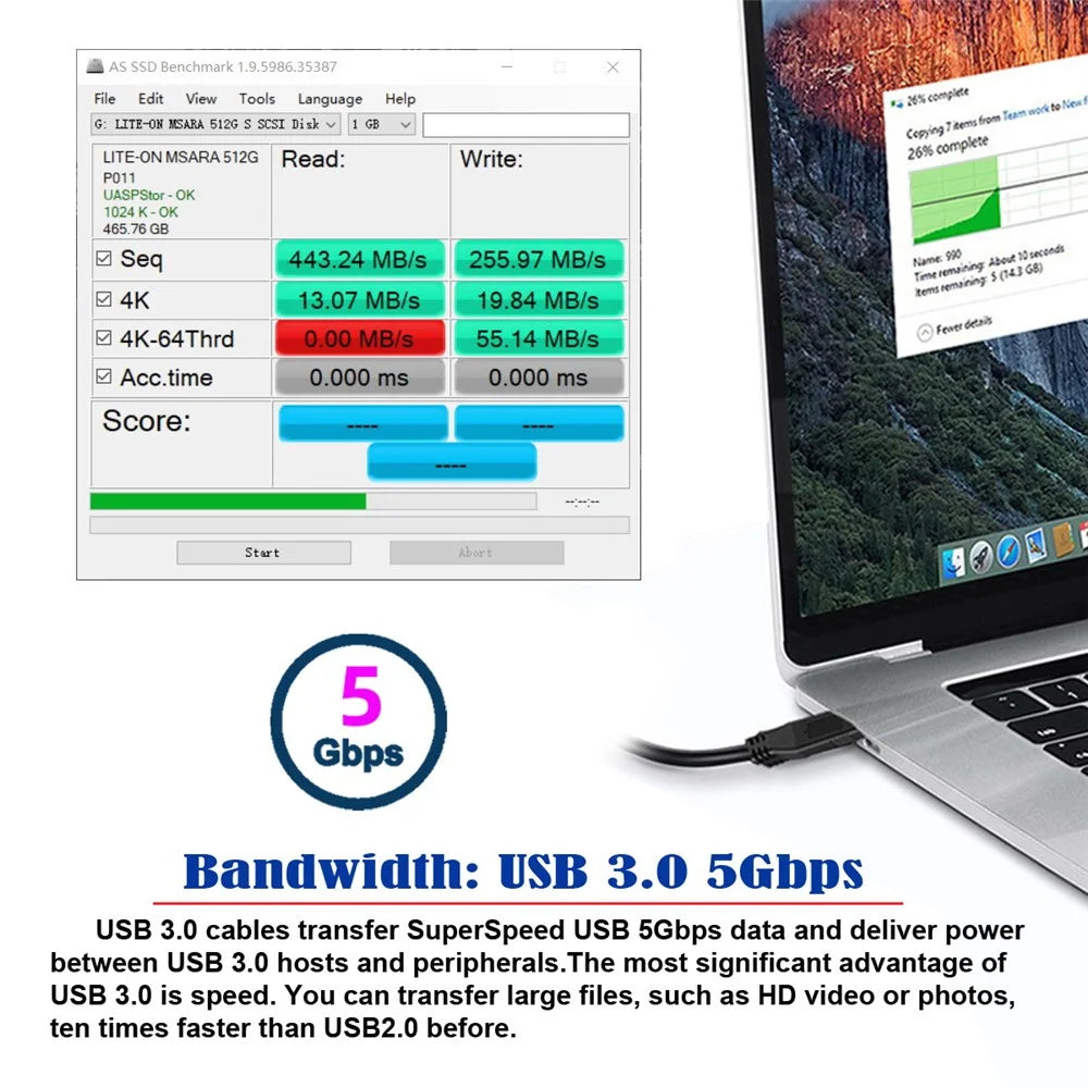 U3-082-LE Left-Angled USB 3.0 20Pin Motherboard Mainboard Connection Cable 20Pin Male to Female Wire 5Gbps Adapter Cord - 4