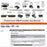 U3-083-CM 50CM 5Gbps Type-C Male to Micro USB 3.0 Female Screw Mount Type Extension Cable - 7
