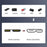 U3-083-MM 50cm Micro USB 3.0 Male to Micro 3.0 Type-B Female 5Gbps Screw Mount Type Extension Cable - 3