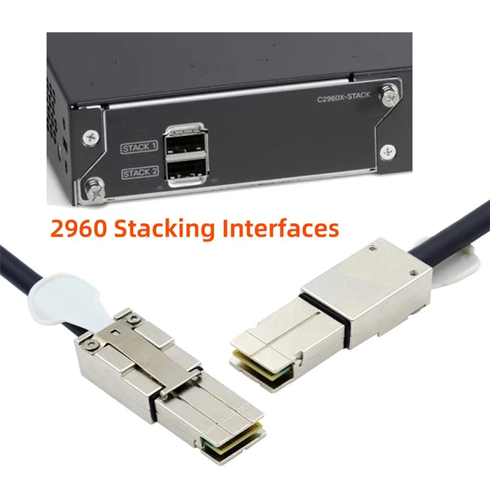 SF-073-0.5M CAB-STK-E FlexStack Stacking Cable for CISCO 2960S 2960X 2960XR Networking Switch - 3