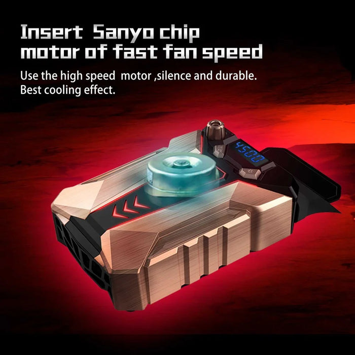 COOLCOLD Ice Magic 7 Laptop Cooler 5V LED Fan Laptop Stand Notebook Holder Desk Computer Cooling Fan - 6