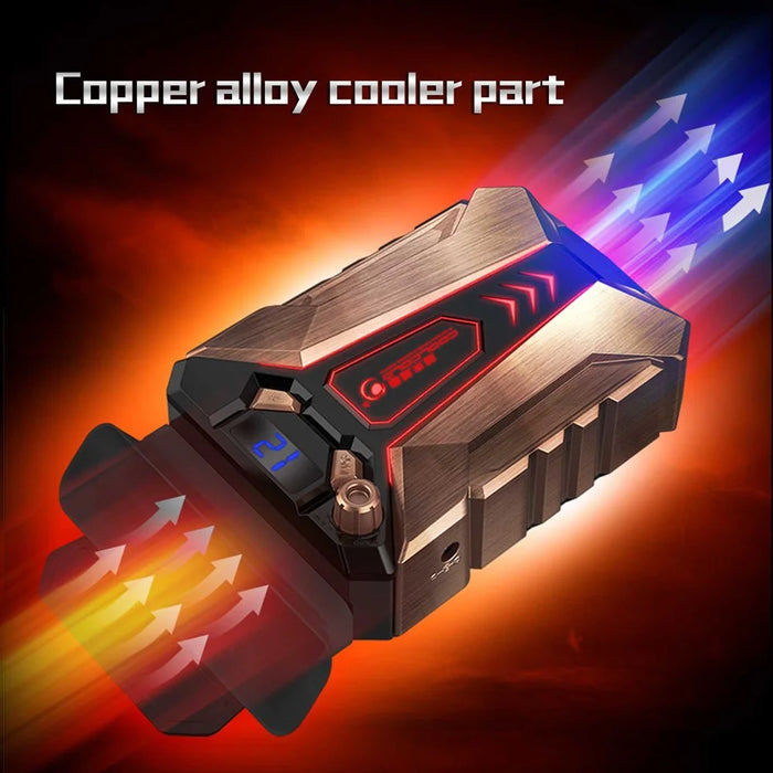COOLCOLD Ice Magic 7 Laptop Cooler 5V LED Fan Laptop Stand Notebook Holder Desk Computer Cooling Fan - 7