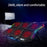 COOLCOLD Ice Magic 6 Laptop Cooling Base RGB Light Height Adjustable Notebook Cooler Stand - 6