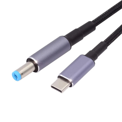 UC-065-5521MM 1.8m Type-C Male to 20V 7A DC 5.5*2.1mm Male Power Cord 140W PD Charging Cable - 1