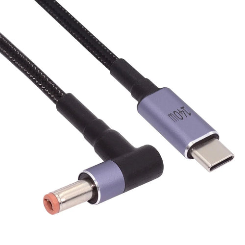 UC-065-5525MM 1.8m Type-C to DC 5.5*2.1mm PD 140W (20V 7A) Charging Cable Power Cord - 1