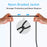 JUNSUNMAY 5m USB 3.0 Male to Female 2A Charging 5Gbps Data Transfer Cable Nylon Braided Extension Cord - 5