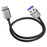 JUNSUNMAY 1m USB-A 3.0 Male to Micro-B Male Nylon Data Transfer Cable for Hard Drive Camera - 1
