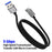JUNSUNMAY 5m USB-A 3.0 Male to Micro-B Male Nylon Braided Data Cable for Hard Drive Camera - 4