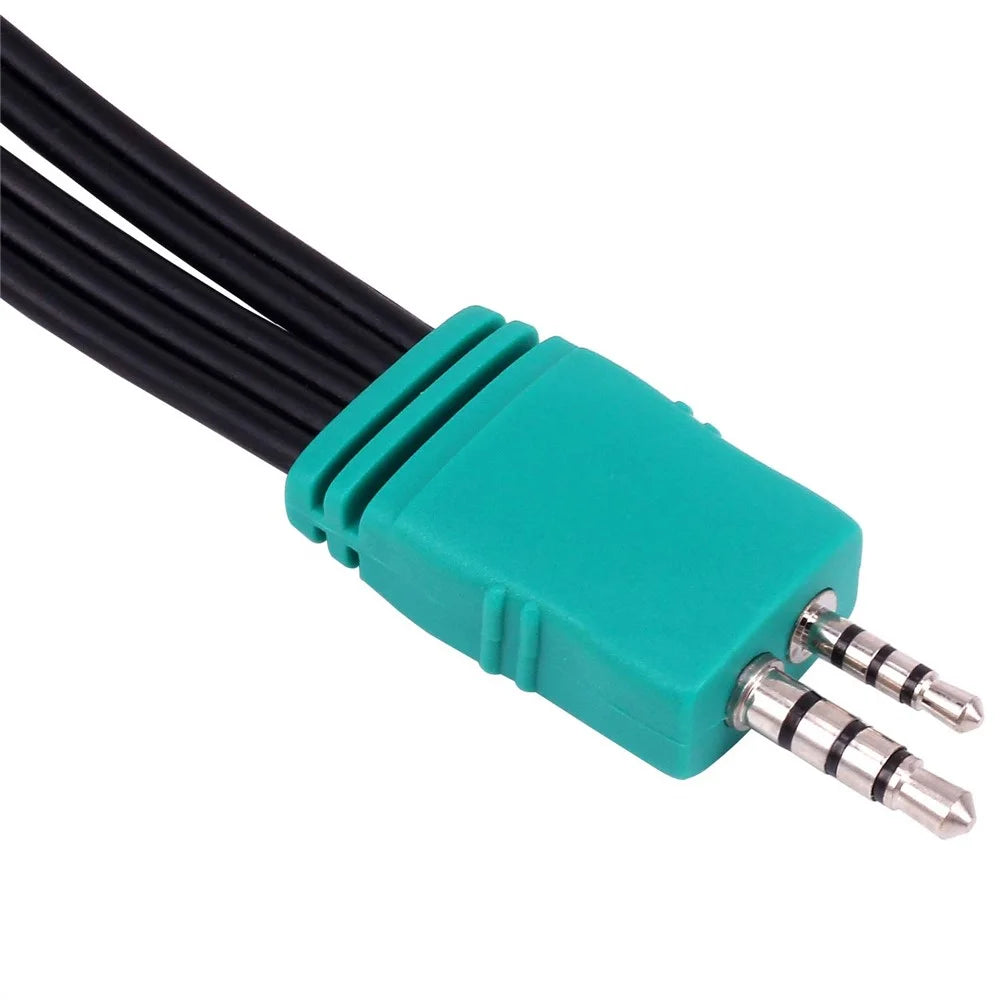 JUNSUNMAY 0.3m 3.5mm+2.5mm Male Plug to 5x RCA Female AV Adapter Cable for Samsung LED TV BN3901154W BN39-01154W - 6