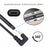 UC-023-OS 1m USB2.0 Type A to Type C Opposite U Shape Back Angled 480Mbps Power Data Cable - 6