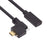 UC-041-RI 0.3m USB 3.1 Type C Right Angled Male to Female Extension Data  Screw Locking Cable - 1