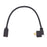 UC-041-RI 0.3m USB 3.1 Type C Right Angled Male to Female Extension Data  Screw Locking Cable - 2