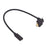 UC-041-UP 0.3m USB 3.1 Type C Up Angled Male to Female Extension Data  Screw Locking Cable - 2