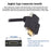 UC-041-UP 0.3m USB 3.1 Type C Up Angled Male to Female Extension Data  Screw Locking Cable - 3