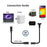 UC-041-UP 0.3m USB 3.1 Type C Up Angled Male to Female Extension Data  Screw Locking Cable - 6