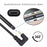 UC-101-LE 0.3m 5Gbps USB3.0 Type-A to Type-C Opposite U Shape 90-degree Left Angled Cable - 5