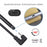U2-089-OS 1.5m USB2.0 to Micro USB Data Cable 480Mbps U-Shape Angled Micro Power Cable - 5
