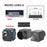 U3-078-DN 90 Degree Down Angled USB 3.0 A Male to Micro-B 3.0 Plug Angled Locking Screw Panel Cable 25cm - 2
